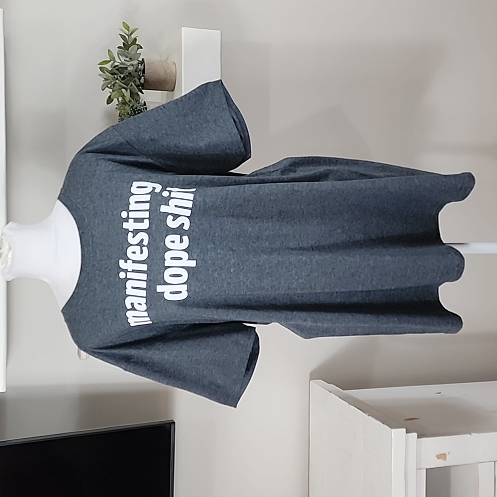 Manifesting Dope Shit Short Sleeve Unisex Tee - Picture 8 of 8